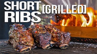 Epic GRILLED Beef Short Ribs  SAM THE COOKING GUY 4K [upl. by Grantham]