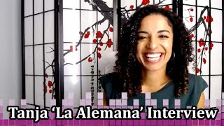 Tanja La Alemana Kensinger  Bachata  Latin Dancer  Interview [upl. by Esiom]