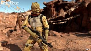 Star Wars Battlefront 2 Bossk Voice Lines [upl. by Kall]