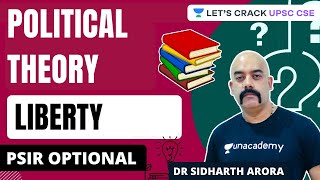 Political Theory  Liberty  PSIR Optional  Dr Sidharth Arora [upl. by Harrell]