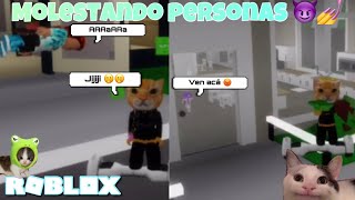 ✨MOLESTANDO PERSONAS EN BROOKHAVEN✨ Roblox [upl. by Mehcanem]