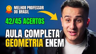 GRÁTIS Aulão completo de Geometria ENEM [upl. by Suzie]