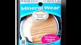 First Impression Physicians Formula talc free Mineral face powder [upl. by Atteval653]