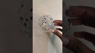 Easy Glitter Ball Craft from tape Interesting Craft ideas glitter ball trending diy youtube [upl. by Falk]