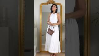 I styled the perfect summer dress  from Reformation outfitideas summerfashion ootd [upl. by Ihculo]