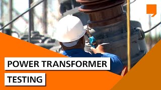 Power Transformer Testing [upl. by Aineg]