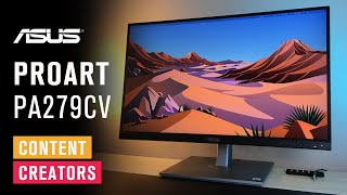 ASUS ProArt PA279CV  Monitor for designers and content creators [upl. by Neivad]