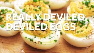 Devilishly Good Deviled Eggs [upl. by Jobey]