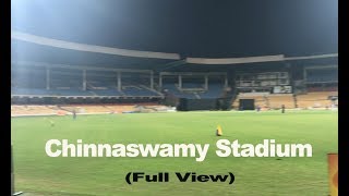 Inside Chinnaswamy Stadium  Corporate Match [upl. by Verneuil]