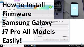 How to Install Firmware Samsung Galaxy J7 Pro All Models Easily [upl. by Johppah172]