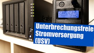 Unterbrechungsfreie Stromversorgung USV für Synology NAS PowerWalker VI 650 Review und Anleitung [upl. by Mikes]