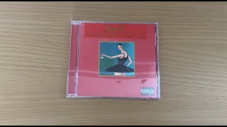 Kanye West  My Beautiful Dark Twisted Fantasy CD Unboxing [upl. by Lutero334]