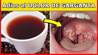 En 2 Horas el Dolor de GARGANTA y su infección desaparecerán con este Potente Remedio Casero [upl. by Mollee613]