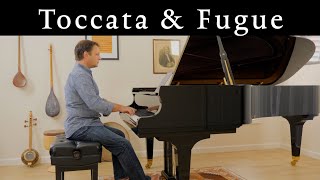 quotToccata amp Fugue in D minorquot  JS Bach  Piano Arrangement by David Hicken [upl. by Aliehc]