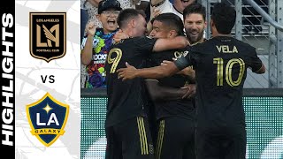 HIGHLIGHTS LAFC vs LA Galaxy  July 08 2022 [upl. by Novello36]