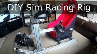 DIY Aluminum Sim Racing Rig Build [upl. by Vinita531]