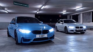 BMW M3 vs BMW 335d xDrive ROLLING RACE [upl. by Sillek]