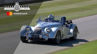 Morgan Plus Six takes it old school at FOS [upl. by Thorn]