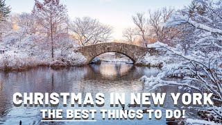 Christmas in New York  Top Things You MUST Do [upl. by Waldo]