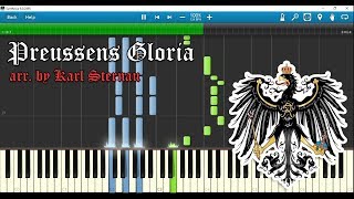 Preussens Gloria piano arr by Karl Sternau w sheet music [upl. by Luap]