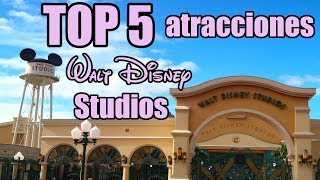 Las mejores atracciones de Walt Disney Studios en Disneyland Paris [upl. by Iphigeniah160]