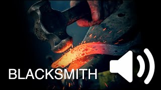 Blacksmith  Sound Effects [upl. by Assetnoc]