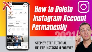 How to Delete Instagram Account [upl. by Oznerol]