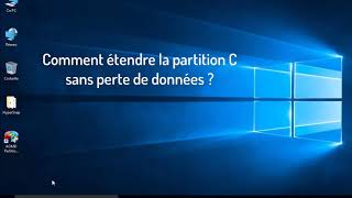 Augmenter la taille du disque C sous Windows 10 [upl. by Akeem]