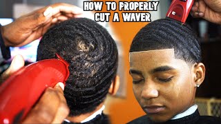 How To CORRECTLY Cut 360 WAVES In Depth Haircut Tutorial [upl. by Bang]