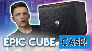 EPIC CUBE PC CASE Thermaltake Core V21 Review [upl. by Hilar99]