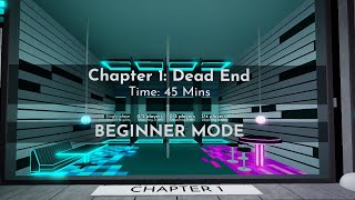 Terminal Escape Room Chapter 1 Dead End Walkthrough Beginner Mode [upl. by Chemaram]