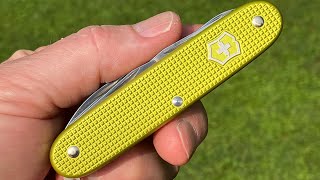 Victorinox Alox 2023 Limited Edition ⚡️Pioneer X in Electric Yellow⚡️ [upl. by Avle]