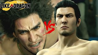 Ichiban Kasuga vs Kazuma Kiryu Full Boss Fight amp Cutscene  Yakuza Like A Dragon  PS4 [upl. by Anar756]