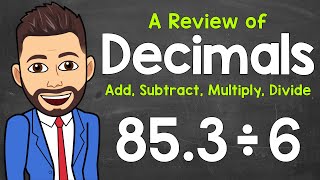 How to Add Subtract Multiply and Divide Decimals  A Review of Decimals  Math with Mr J [upl. by Gabriela]