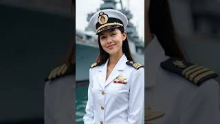 Beautiful girl from the Navy Ep2military solider army women [upl. by Orel]