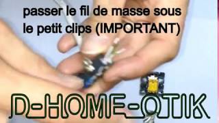 de A à Z  montage Prise RJ 45 Celiane Categorie 6A  STP  blindage metal  LCS2 ref 67346 [upl. by Loleta]