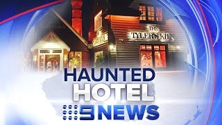 CCTV proof ghosts exist  Nine News Australia [upl. by Limbert656]