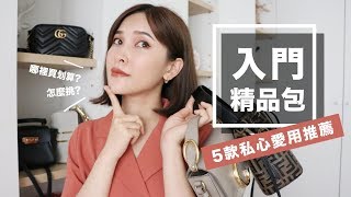 5個買了不會後悔的入門精品包＆我的購物經驗談 Bag Collection Review｜黃小米Mii [upl. by Aneris]