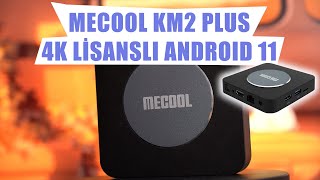 MECOOL KM2 PLUS  EN İYİ ANDROID BOXLARDAN BİRİSİ  4K GOOGLE LİSANSLI TV KUTUSU [upl. by Azilef38]