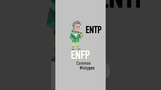 ENFP Common Mistypes shorts [upl. by Sirovat]