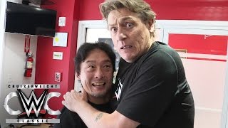 Tajiri and William Regal reunite June 29 2016 [upl. by Teerpnam]