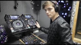 Martin Garrix at Kiss FM UK for the MondayMixtape [upl. by Kcirdneh165]