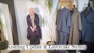 Ep 106  Knitting update amp Layercake Styling [upl. by Edna]