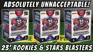 Has Panini Given Up 2023 Rookies and Stars Football Blaster Box Review [upl. by Sixla]