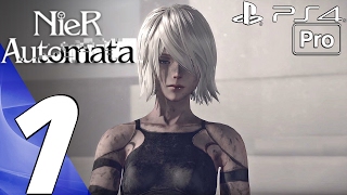 Nier Automata  Gameplay Walkthrough Part 1  Prologue Full Game PS4 PRO [upl. by Eoin527]