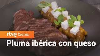 Pluma ibérica con queso  Como Sapiens  RTVE Cocina [upl. by Auqcinahs]