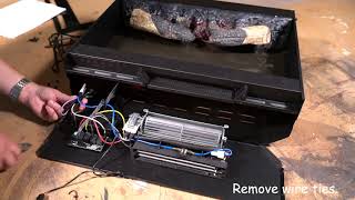 Dimplex DFR fireplace power supply replacement [upl. by Tnattirb252]