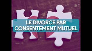 Le divorce par consentement mutuel [upl. by Onateyac827]