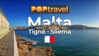 SLIEMA Malta 🇲🇹 Tigné  4K 60fps UHD [upl. by Oakman]