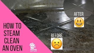 How to Steam Clean an Oven With No Chemicals [upl. by Leesen]